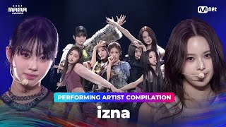 2024MAMA Performing Artist Compilation  izna [upl. by Enelaehs]