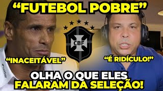 RIVALDO DETONA quotFUTEBOL POBREquotE PEDE HULK E THIAGO SILVA NAS ELIMINATÓRIAS [upl. by Farrand455]