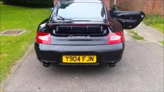 PORSCHE 9961 C4 DANSK SUPER SPORT EXHAUST [upl. by Hynda]