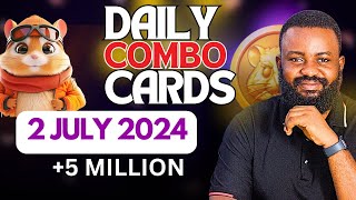 Hamster Kombat Daily Combo Card  Today 02072024 [upl. by Bellamy]