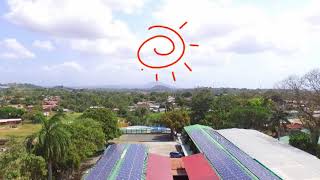 Paneles Solares en Panama Colegio Bilingue Alfred B Nobel La Chorrera [upl. by Roye]