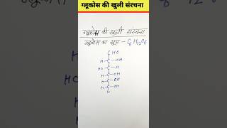 Glucose ki khuli shrinkhala upboardexam2025 class12रसायनविज्ञान [upl. by Irec]