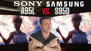 SONY A95L VS SAMSUNG S95D QDOLED 77quot Battle [upl. by Aina]