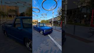 Bagged OBS On 26” Rims obs obschevy silverado baggedtrucks droppedtrucks loweredtrucks truck [upl. by Ecirtnahs]