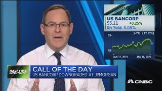 JPMorgan downgrades US Bancorp [upl. by Naawaj368]