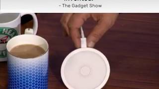 Glowstone SelfHeating Mug On The Gadget Show 2018 [upl. by Batish]