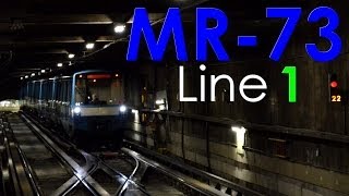 Montreal Metro  MR73 Appearance on the Green Line at BerriUQAM Full HD [upl. by Eekcaj872]