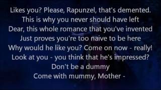 Tangled Mother Knows Best Reprise Lyric Video [upl. by Lauryn]