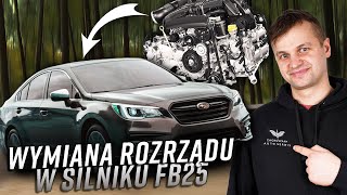 Subaru Wymiana rozrządu FB25 Od A do Z Silniki serii FBFA subaruforester imprezawrx subarulegacy [upl. by Zaneta494]