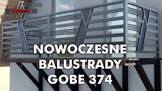 Balustrady Nowoczesne GOBE 374 [upl. by Elie2]