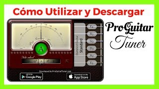 Pro Guitar Tuner  Como Descargar y Utilizar para afinar guitarra [upl. by Ribaudo]