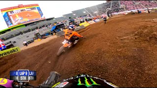 GoPro Malcolm Stewart Gets First 450 Podium  Salt Lake City 1  2021 Monster Energy Supercross [upl. by Keithley]