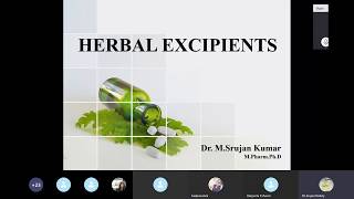 Herbal Excipients [upl. by Everrs]