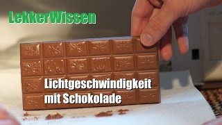 LekkerWissen  Schokolade und Lichtgeschwindigkeit [upl. by Ecnerwaled]