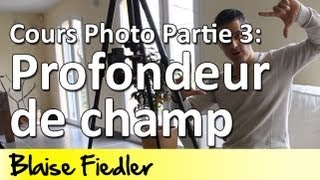 Cours Photo 127  Les tableaux de profondeur de champ [upl. by Annibo]