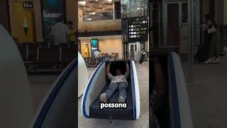 Questa capsula innovativa aiuta i viaggiatori stanchi shorts viralvideo perte trending [upl. by Vullo]