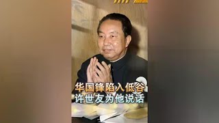 1980年华国锋陷入低谷，许世友主动替他说话：人厚道就是耳根子软 [upl. by Alli]