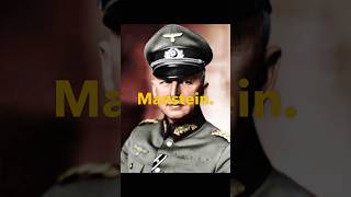 3 LittleKnown Facts About General Erich von Manstein facts general biography germany war [upl. by Latashia]