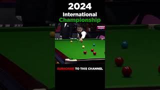 MindBlowing Snooker Shots  Craziest Moments from the 2024 International Championship [upl. by Kopp]