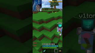 USANDO TODA A MINHA SORTE no HG shorts hg flamemc minecraft pvp [upl. by Antoni970]