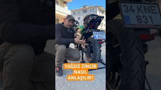 Zincir Yağsızlığı Nasıl Anlaşılır  Motosiklet Zincir Yağlama motosiklet zincir [upl. by Quincy]