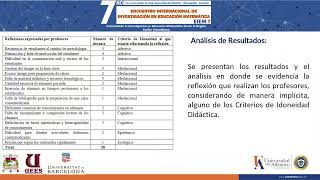 Criterios de Idoneidad Didáctica EIEM7 [upl. by Zindman505]