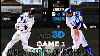 WORLD SERIES NEW YORK YANKEES  LA DODGERS BASEBALL  LIVE AUDIO [upl. by Gwen30]