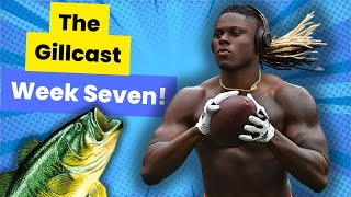 Week 7 GILLCAST NFL DFS FANTASY FOOTBALL RECAP [upl. by Emilio]