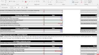 20345 2 Demo1 UsingThe Exchange Server 2016 Role Requirements Calculator [upl. by Adamsun890]