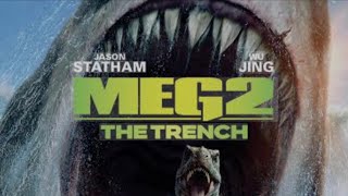 PERTARUNGAN HIDUPMATI LAWAN MEGALODON  MEG 2 THE TRENCH movie bestscene bestclips [upl. by Eigla178]