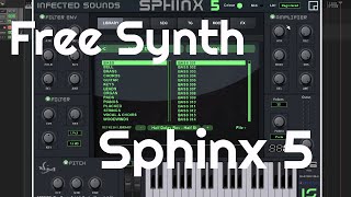 Free Synth  Sphinx 5 No Talking [upl. by Crudden]