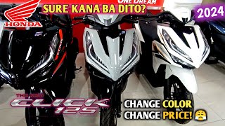 Wag na HONDA CLICK125 V4  Price and installment update [upl. by Romelle]