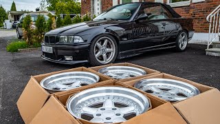 Brand New Wheels for the E36 M3 Project [upl. by Meriel]