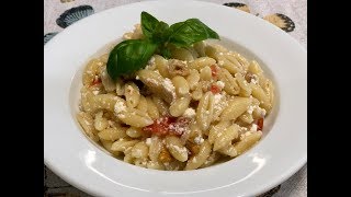 Gnocchetti Sardi Ricotta Noci e Pomodorini  Sardinian Gnocchi Ricotta Walnuts and Cherry Tomatoes [upl. by Buzzell]