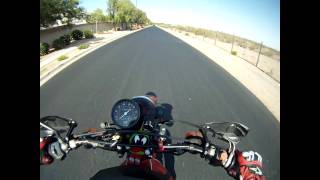 2009 Kawasaki KLR 650 VS 1981 Honda XL500S 2  MOS in AZ 2011 [upl. by Barboza]