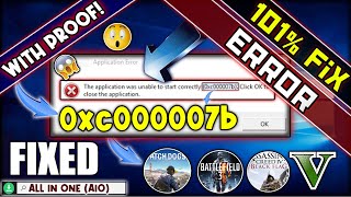 How To Fix 0xc000007b error In Windows 108187   Best Method    101  Solved  TechWithSaad [upl. by Lenoyl]