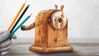 Stabilo  Old Pencil Sharpener Restoration [upl. by Nayb]