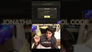 Jonathan control code😍 reviewjonathangaming bgmi viralvideo ytshorts shortvideo [upl. by Kenison]