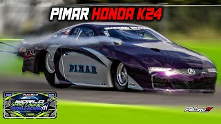 Uno de los 4 Cyl Más Rápidos del MUNDO Pimar Honda k24 Turbo  World Sport Compact challenge 2024 [upl. by Brag]