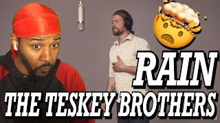 THE TESKEY BROTHERS  RAIN A COLORS SHOW  REACTION [upl. by Eustatius]