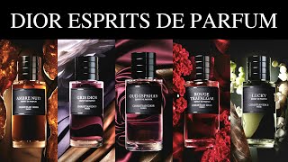 5 NEW DIOR ESPRIT DE PARFUM Fragrances  Impressions amp Overview  La Collection Privée [upl. by Anytsirk]