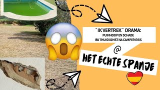 125 Ik Vertrek Drama 😱 Puinhoop en schade bij thuiskomst na camperreis😱 [upl. by Adiuqram]