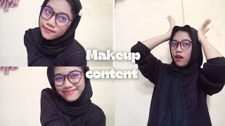 ABIS BIKIN CONTENT MAKEUP GUYSS NGELAMUN DULU [upl. by Phares]