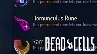 Dead Cells  Homunculus Rune only run minus final boss 0 boss cells active [upl. by Anitnatsnoc]