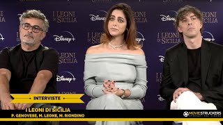 I Leoni di Sicilia  Intervista a Paolo Genovese Miriam Leone e Michele Riondino [upl. by Arissa]