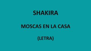 Shakira  Moscas en la casa LetraLyrics [upl. by Einberger484]