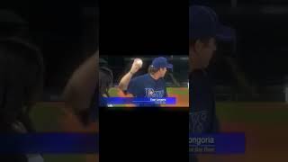 Evan Longoria Crazy Reaction Speed 🔥😱 [upl. by Annaeel]