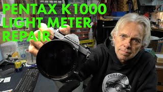 Pentax K1000 Light Meter Repair [upl. by Yraek331]