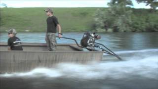 SWOMP 35 mud motor by Backwater Inc [upl. by Leor]