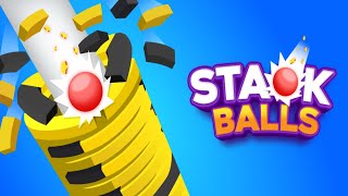 Stack Ball 3D  😱 stackball shortsfeed shortlive [upl. by Denn999]